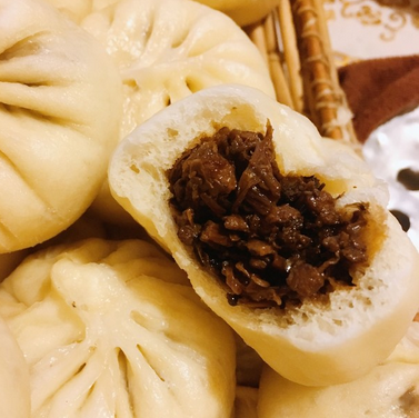 梅幹菜肉包